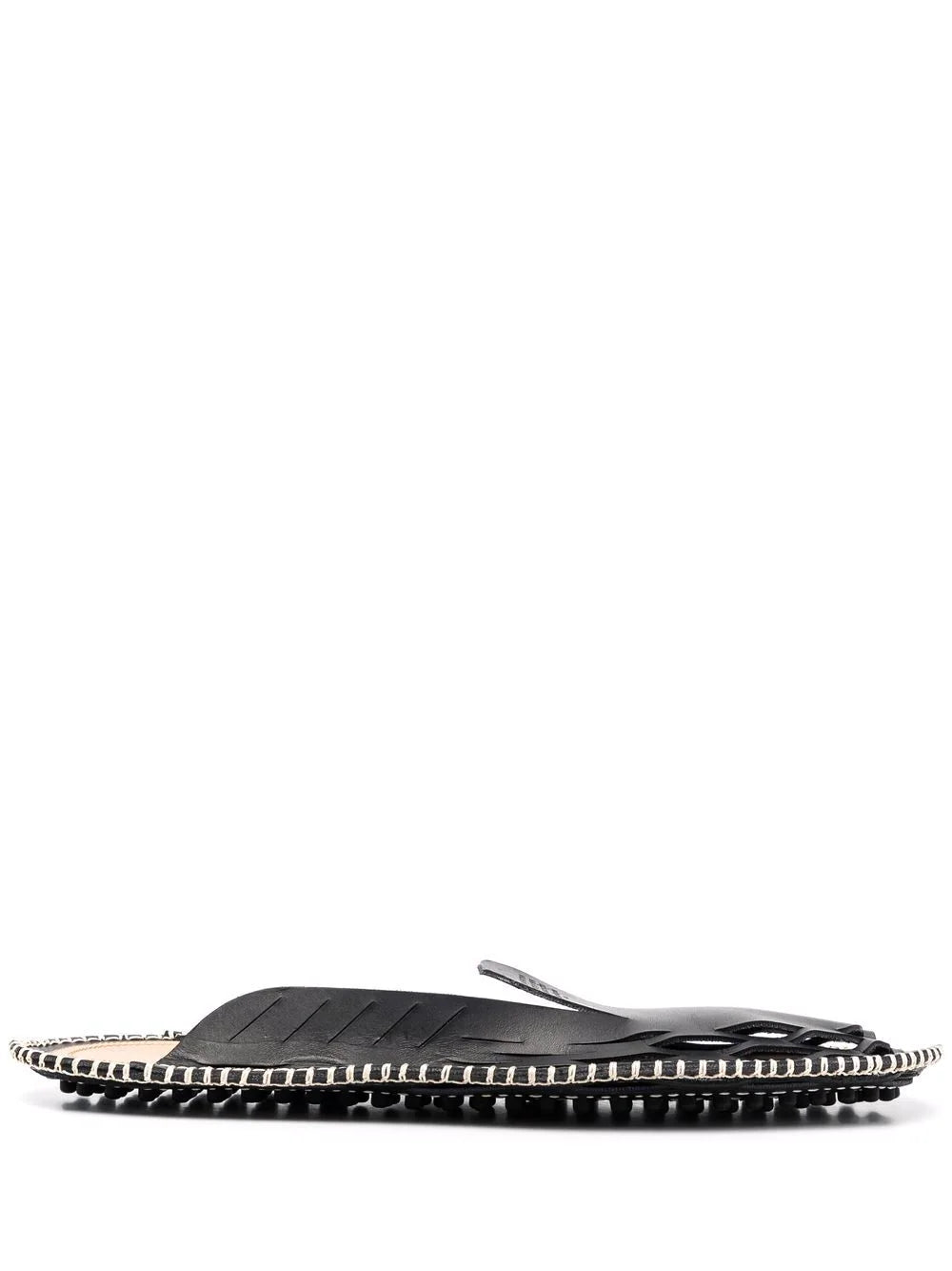 Flat Moccassin - Black-[-Maison Margiela-1