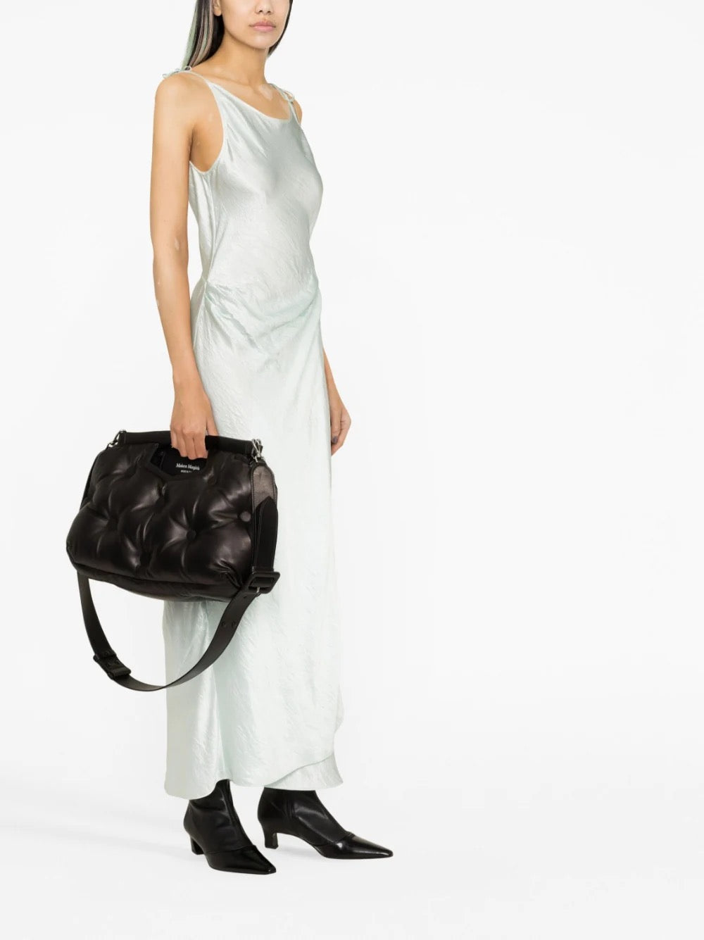 Glam Slam Classique Medium - Black-[-Maison Margiela-2