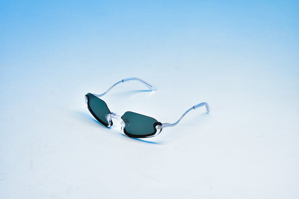 Henrik Vibskov Rollo sunglasses in transparent frame - 2