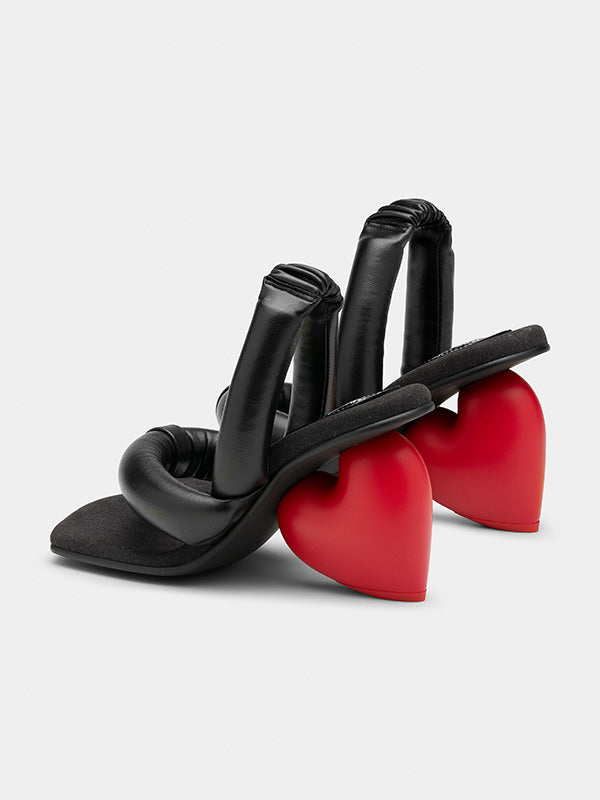 Yume Yume heels - Love Heel black/red