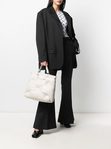 Glam Slam Shopping Bag - White-[-Maison Margiela-2