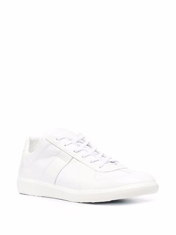 Rubber Replica Low Top Sneakers - White