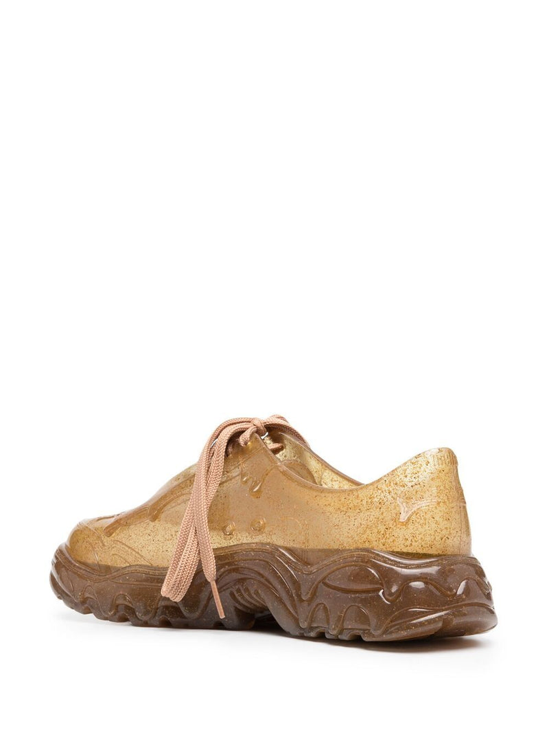 Melissa Melting Bocaccio Shoes - Clear Beige