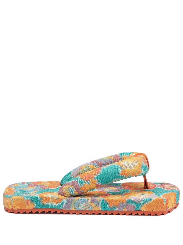 YUME YUME Suki Sandal in Flower Jacquard - Henrik Vibskov Boutique