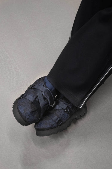 Camps Mid Shoe - Black Blue Rose-[-Henrik Vibskov-3