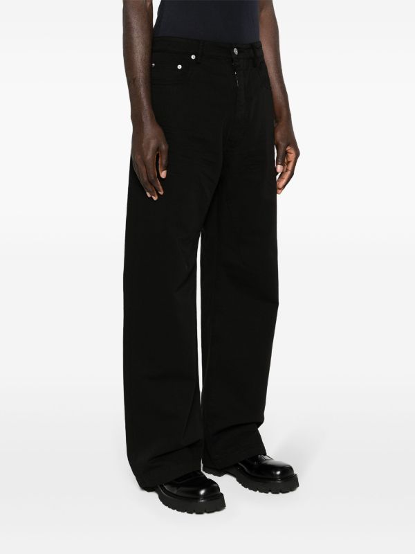Rick Owens - Pantaloni Geth Jeans in Black