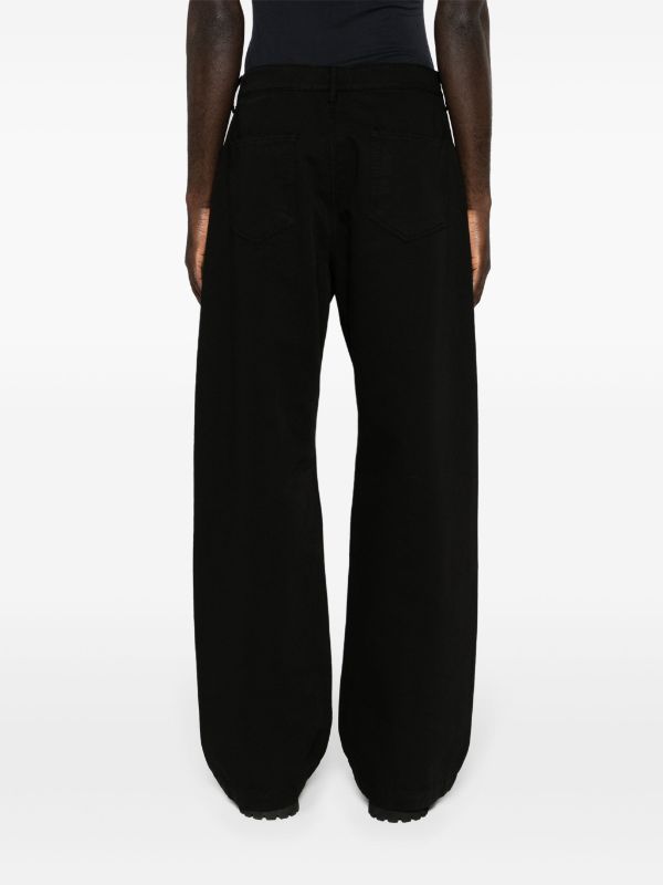 Rick Owens - Pantaloni Geth Jeans in Black