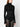 A. Roege Hove Emma Drape Long Sleeve Top in Black