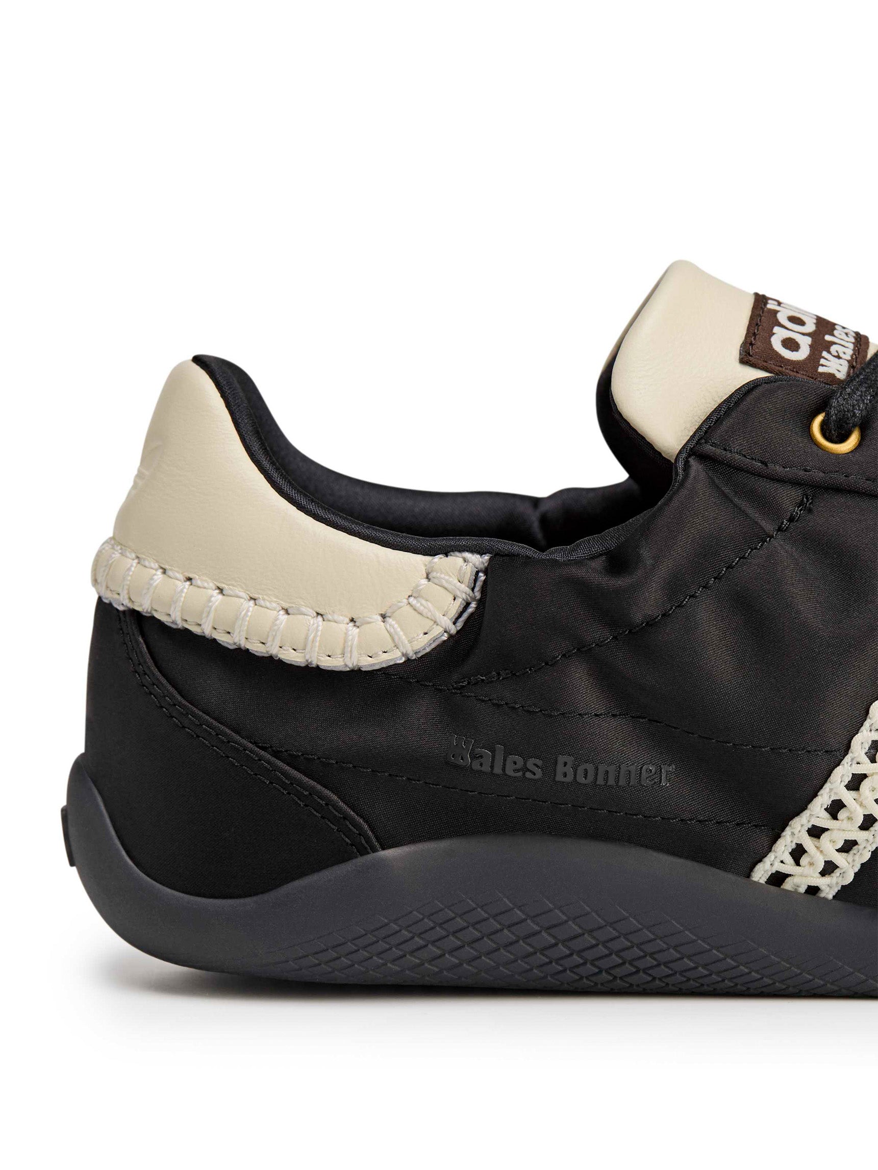 WB Karintha Lo Sneakers - Chocolate Black / Dark Brown / Cream-[-Adidas x Wales Bonner-7