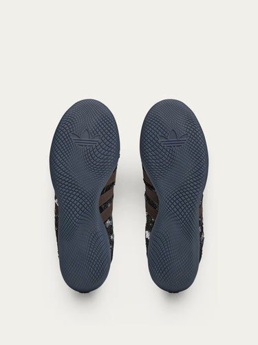 Karintha Sequin Lo Sneakers in Dark Brown from Adidas Originals x Wales Bonner