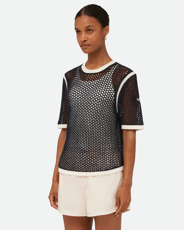 WB Knit Tee - Night Navy-[-Adidas x Wales Bonner-2