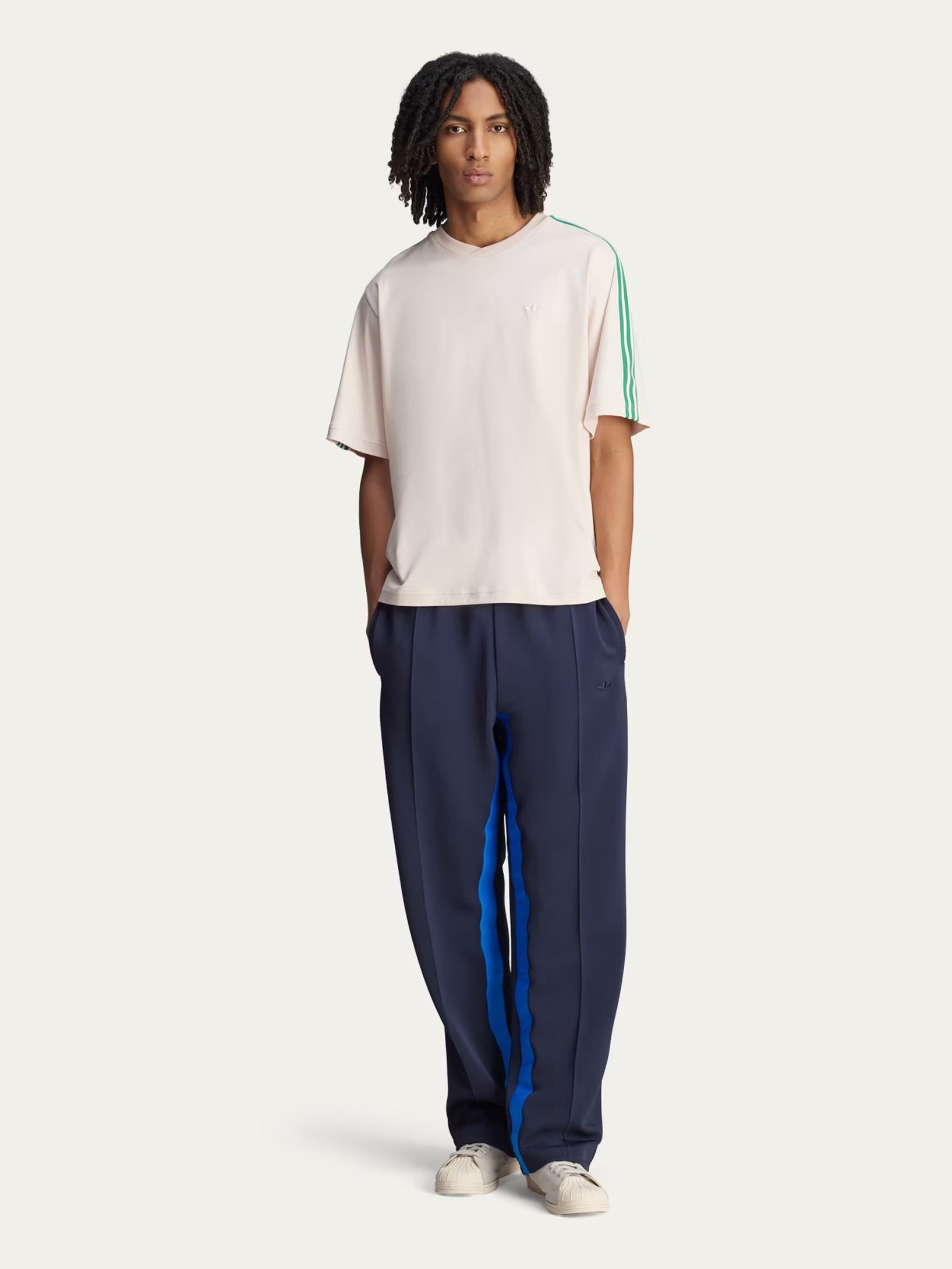T-Shirt in Wonder Quartz from Adidas Originals x Wales Bonner