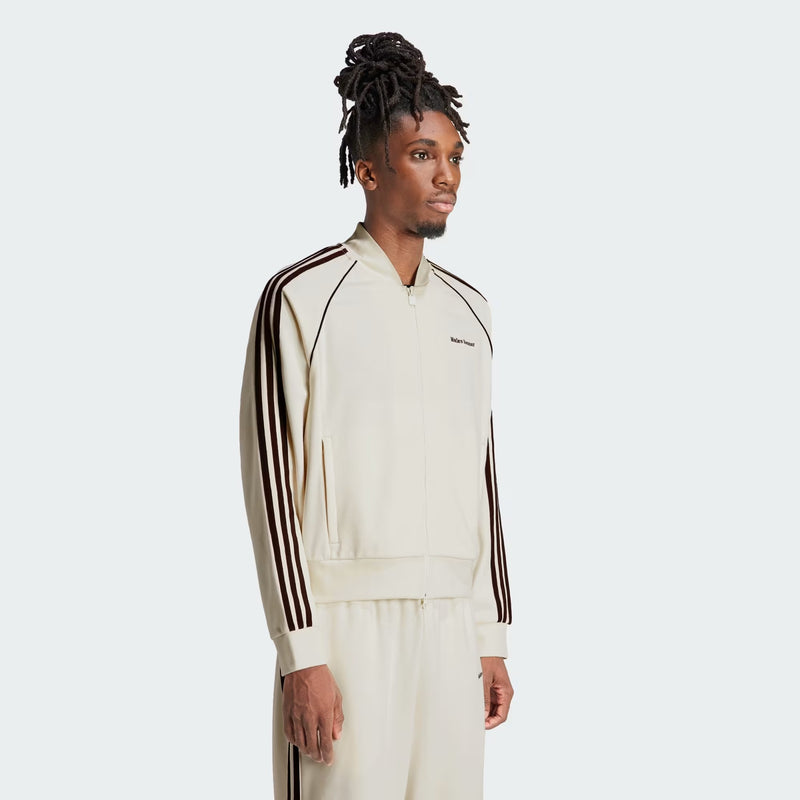 adidas x Wales Bonner - track top in chalk white - 4