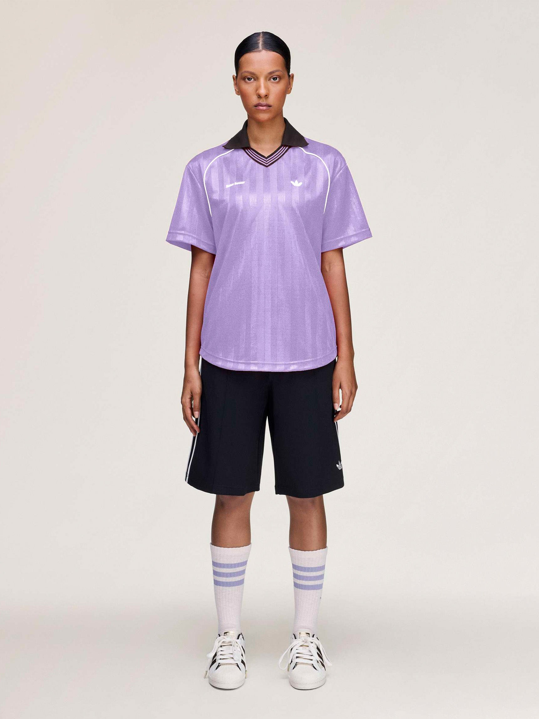 WB Twill Shorts - Navy-[-Adidas x Wales Bonner-3