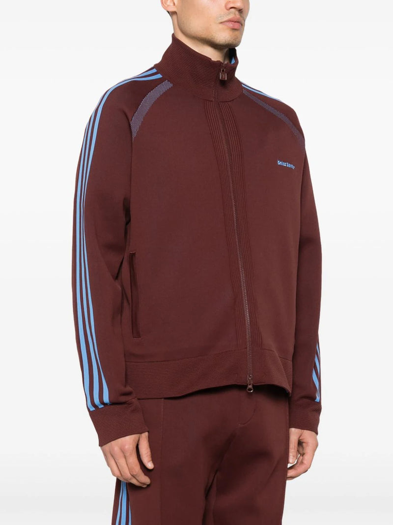 Adidas knitted 2025 track top