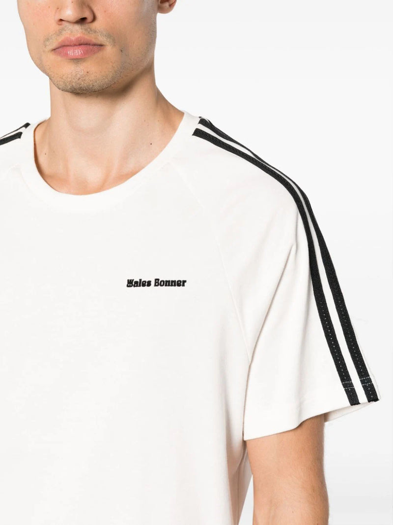 Adidas x Wales Bonner | WB Short Sleeve Tee in Chalk White