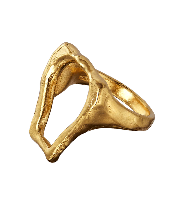 Alighieri ring - The Link of Wanderlust Ring in gold plated