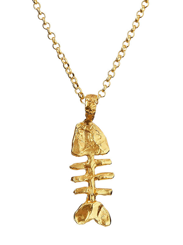 The Silhouette of Summer Necklace - Gold