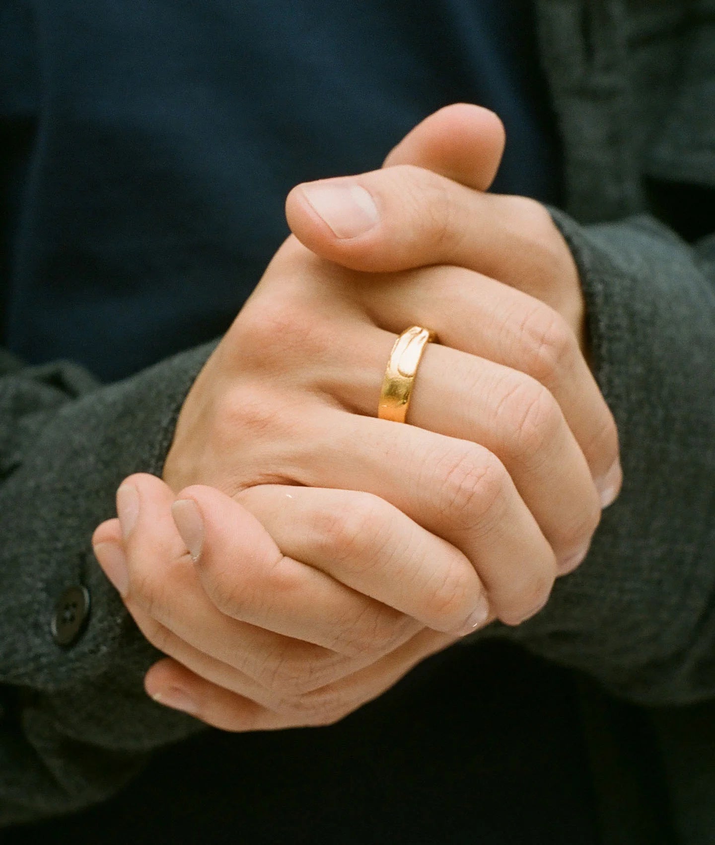 The Star Gazer Ring - Gold Plated-[-Alighieri-4