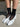 Ankle Nylon Tabi Socks in Black