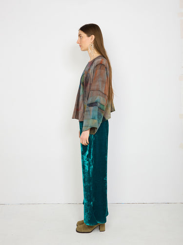 Silk Top - Print 09-[-Anntian-3