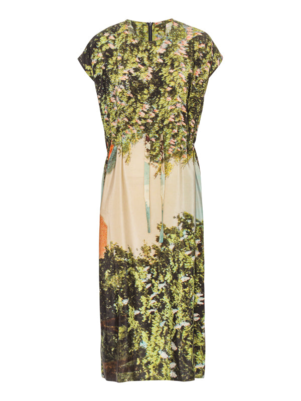 Anntian - Simple dress in print F - 1