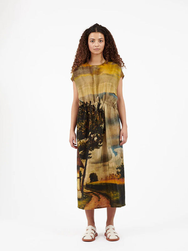 Anntian - Simple dress in Print G - 4
