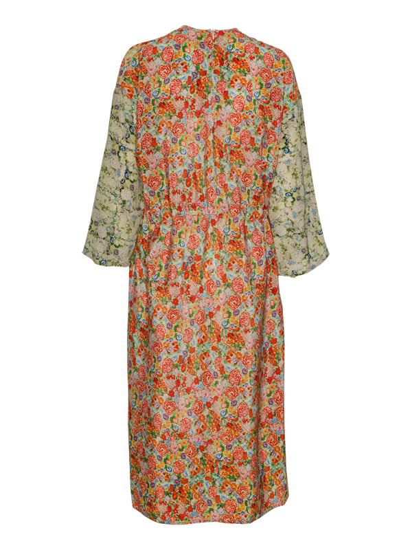 Anntian | Simple Dress in Bright Flower