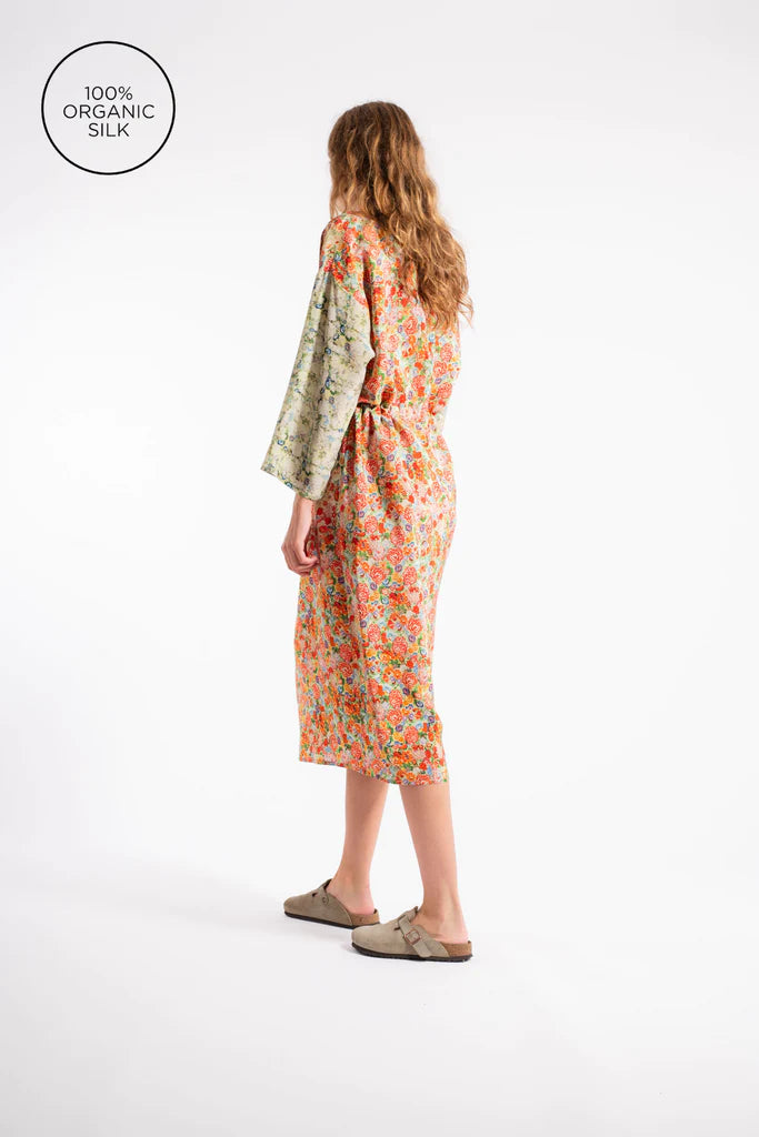 Anntian | Simple Dress in Bright Flower