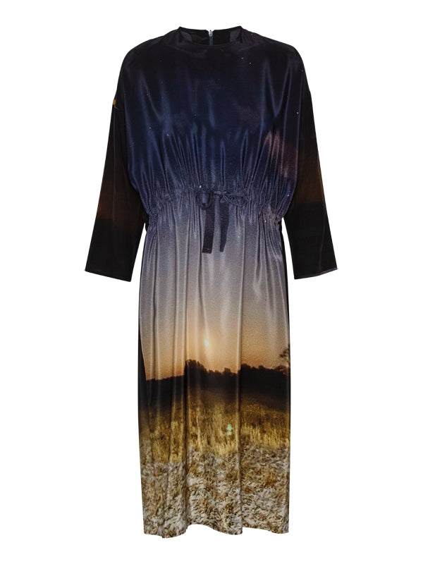 Anntian | Simple Dress Print A-Rough Nights