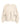Back view of the Anntian Unisex Sweater in Horse, an off-white sweater with a white horse print and wide fit, shown flat on a white background