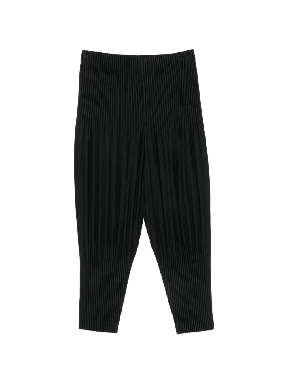 Issey Miyake Homme Plisse Black pleated pants front view