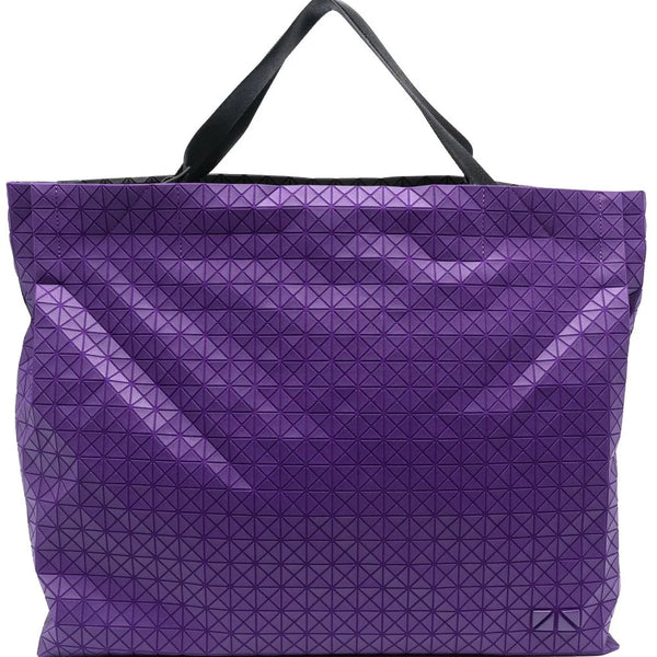 Issey Miyake Bao Bao SS23 Cart Tote Bag in Purple Black Henrik