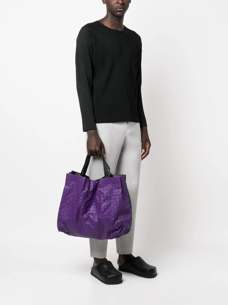 Issey Miyake Bao Bao  SS23 Cart Tote Bag in Purple/Black – Henrik Vibskov  Boutique