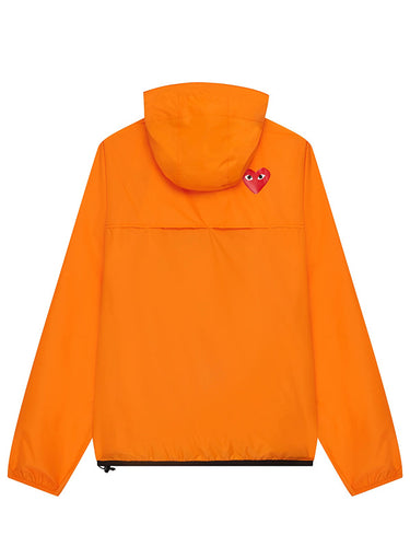 Unisex K-Way Anorak - Orange-[-Comme des Garçons Play-2