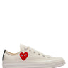 CDG Play Converse - low Chuck Taylor sneakers small heart in white - 1