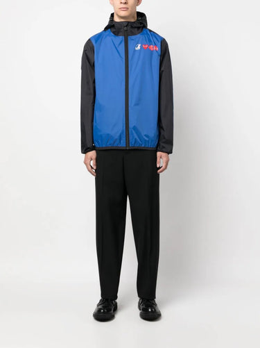 Unisex K-Way Double Colours Cagoule - Blue/Black-[-Comme des Garçons Play-4