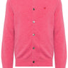 Unisex Cardigan Red Heart in Pink from Comme des Garçons Play