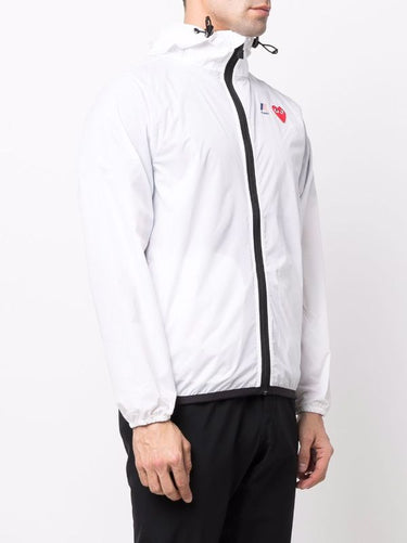 Comme des Garçons PLAY x K-Way Anorak White