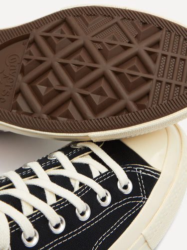 Converse Low 'Chuck Taylor' Sneakers - Black-[-Comme des Garçons Play-2