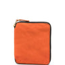 Comme Des Garçons Wallet | SA2100WW Washed Wallet in Burnt Orange