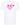 Unisex Short Sleeve Tee Big Pink Heart in White from Comme des Garçons Play