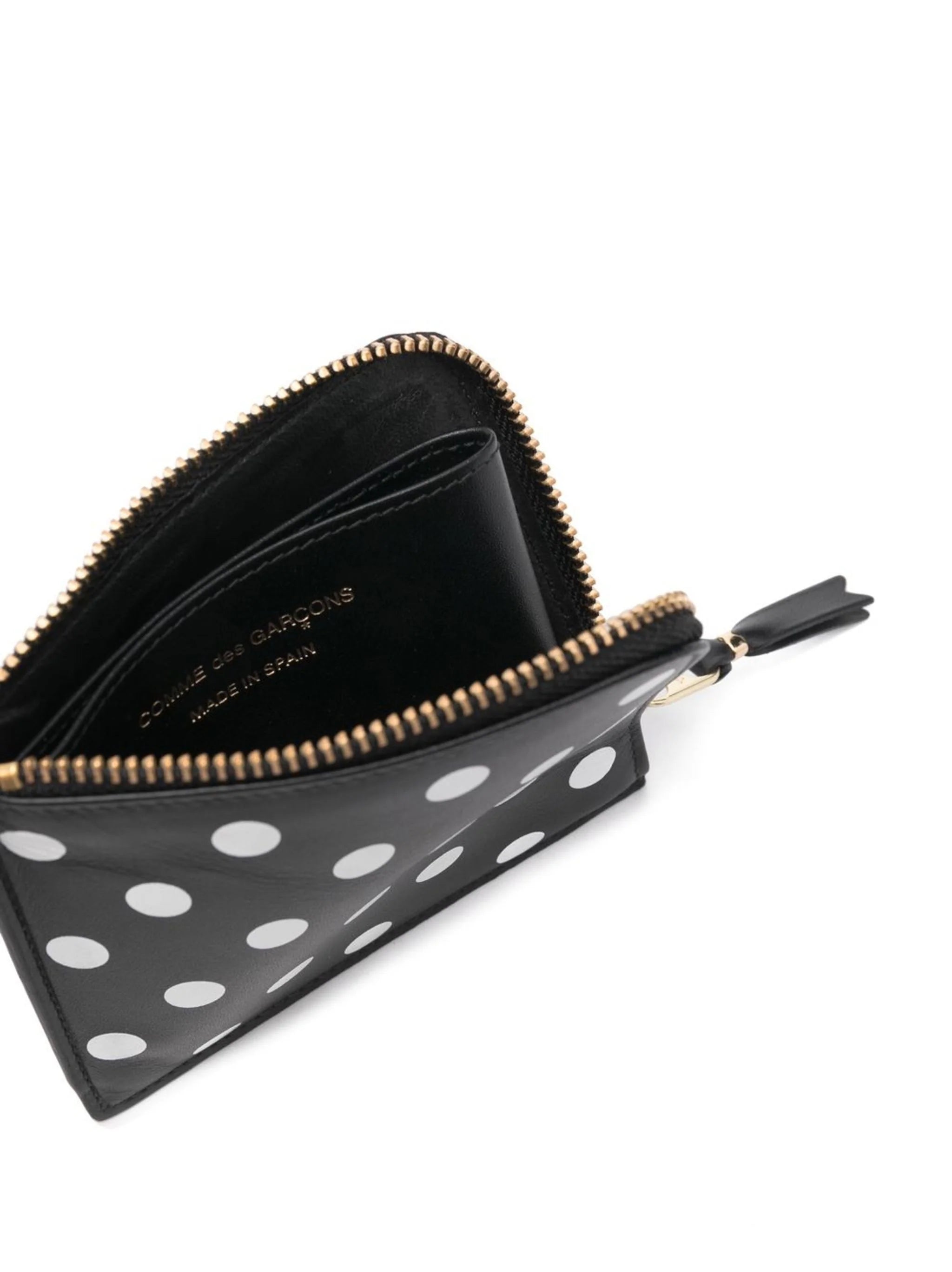 Comme des Garçons Wallets │ SA3100PD Wallet in Printed Polka Dot