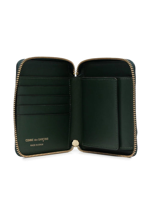 Comme des Garcons Wallets - SA2100 classic wallet in bottle green - 3