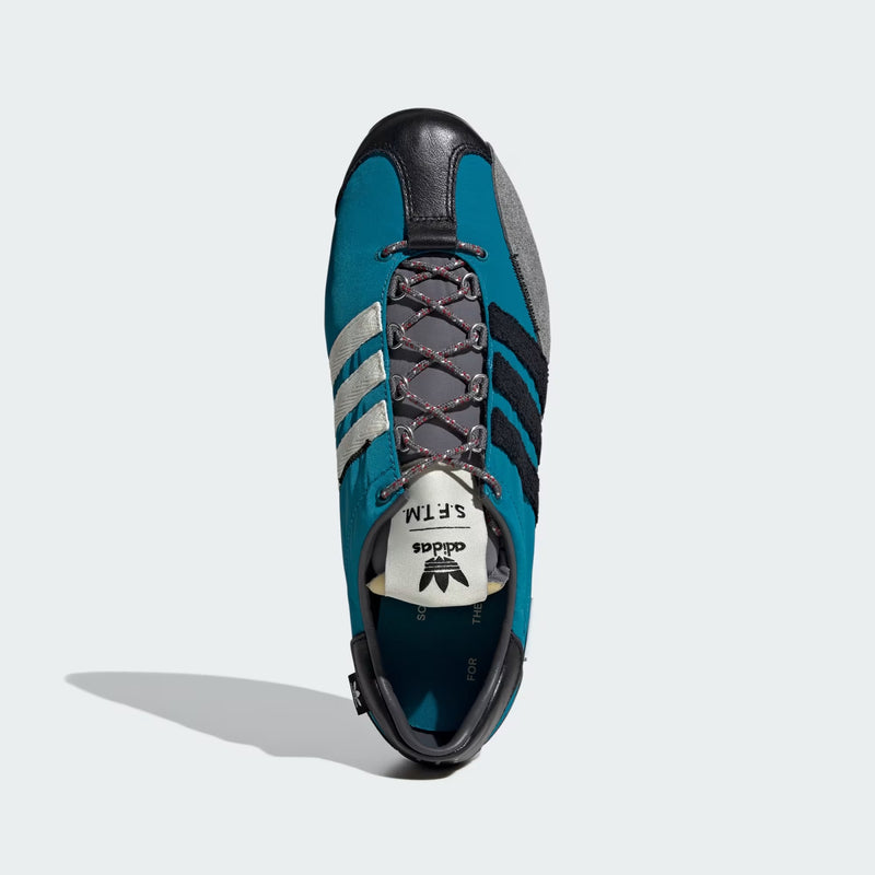 adidas Originals x Song For The Mute - Country OG low trainers in teal black and ash - 2