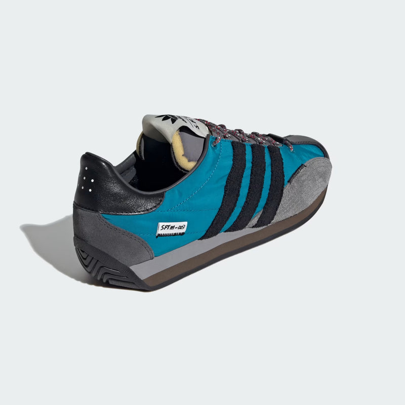 adidas Originals x Song For The Mute - Country OG low trainers in teal black and ash - 5