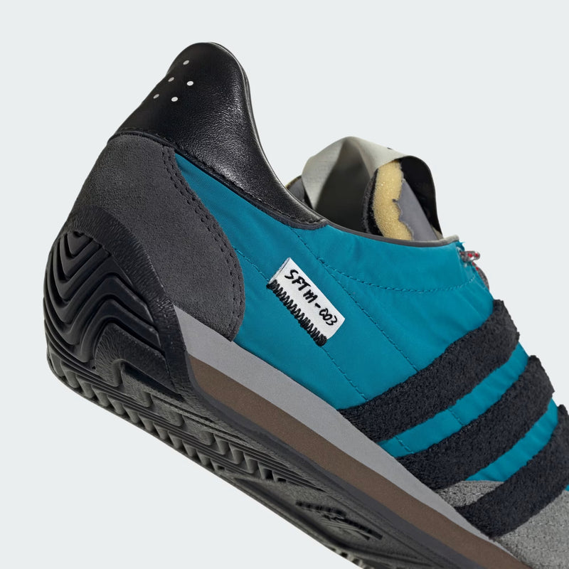 adidas Originals x Song For The Mute - Country OG low trainers in teal black and ash - 10