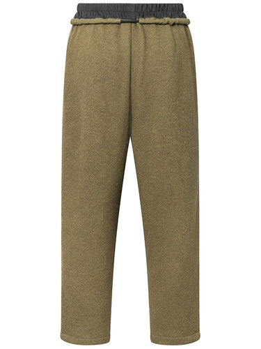 House of the Very Islands - Dylan Wool Pants in Olive Green