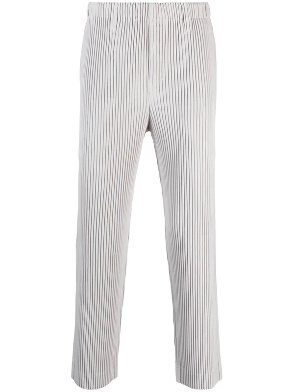 Homme Plisse Issey miyake - SS24 Basics Pleats Pants in Gray