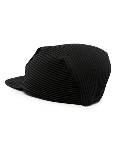 Issey Miyake Homme Plisse │ AW23 Pleats Cap in Black
